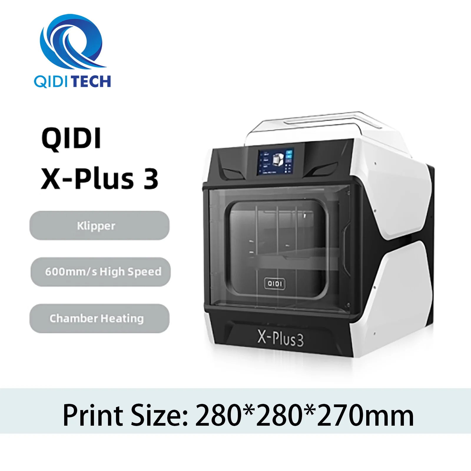توفير أداء مثالي لطابعة 3D QIDI TECH X-MAX مع لوحة بناء PEI المُنظّمة من ENERGETIC