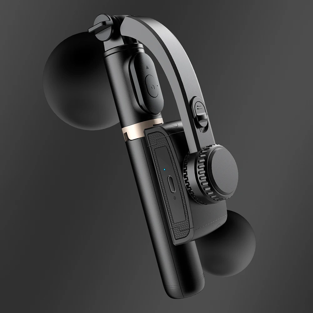 Q08 مثبت يدوي متوافق مع البلوتوث من سبائك الألومنيوم مثبت ثلاثي القوائم للهاتف تلسكوبي لتسجيل الفيديو وحامل الهاتف