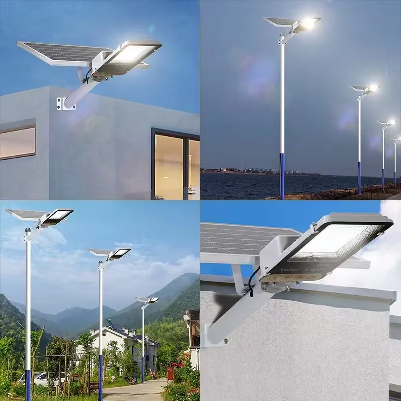 Aluminum 8000mah High Power Solar Light Outdoor Solar Street Light Waterproof Street Light For Garage Garden Terrace wall lamp