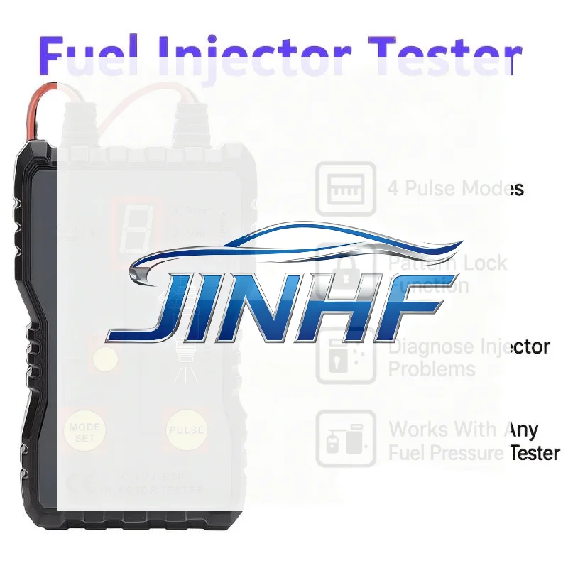 

Fuel System Scan Tool Automotive Cleaning Tool Kit Injector Flush Cleaner Car Fuel Injector Tester Portable 4 Pulse Mode