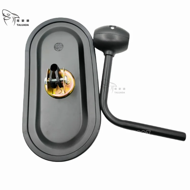 Rearview Mirror For Doosan Hitachi KOMATSU Caterpillar HYDAI Sany Yuchai Excavator Universal Modified Wide-Angle Reversing Mirro