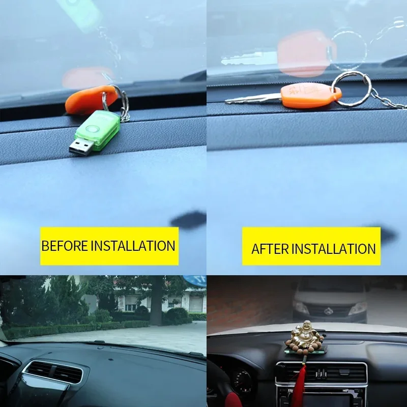 1/3/6set Automotive Dashboard Sealing Strip, Soundproof Rubber Strip, Universal Sealing Strip, Automotive Parts Sticker Parts