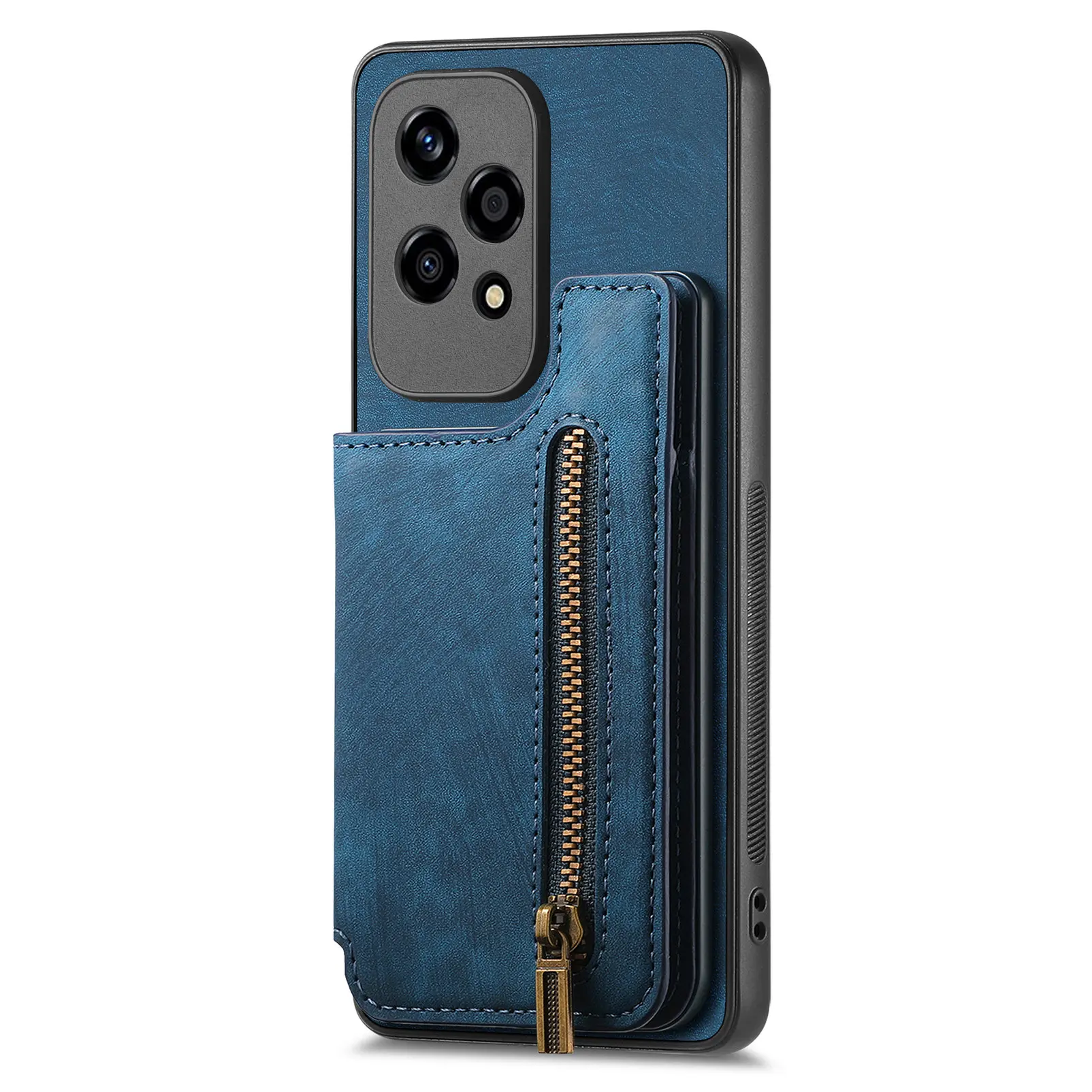 Flip retro leather Card slot Wallet Bracket Back Cover For Honor 200 Lite Fall prevention Phone case For Honor 200 Lite 6.7 inch