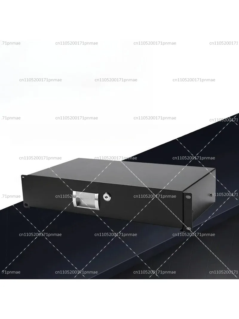 Server Rack Drawer, Network Cabinet Drawer, ABS Flight Case Box for Microphone & Equipment Storage
