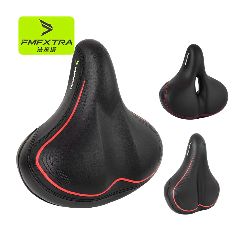 New bicycle seat cushion, enlarged and thickened waterproof and high elasticity universal saddle, high-quality accessories