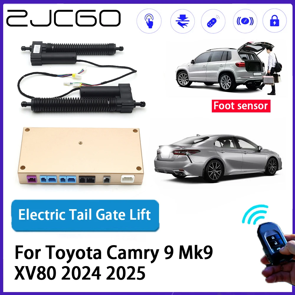 

ZJCGO Car Auto Trunk intelligent Electric Tail Gate Lift Automatic Tailgate Opener for Toyota Camry 9 Mk9 XV80 2024 2025