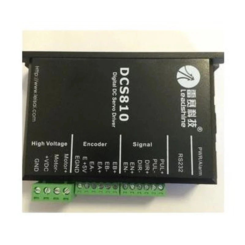 Leadshine DC Servo Driver DCS810 Work 24-80 VDC Out 1A To 20A Suitable For DCM50207/DCM50205 Motor