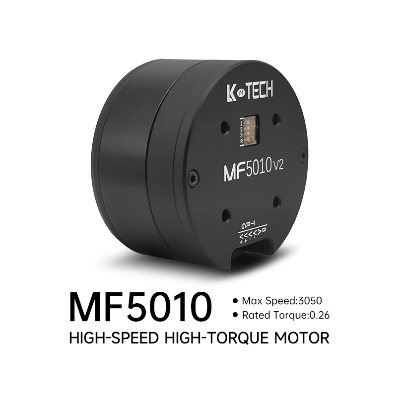 

MF5010v2(RMD-L-5010) BLDC,micro/servo motor,FOC, inspection robot, balanced vehicle, turntable, wheeled pipe robot,clamping jaw
