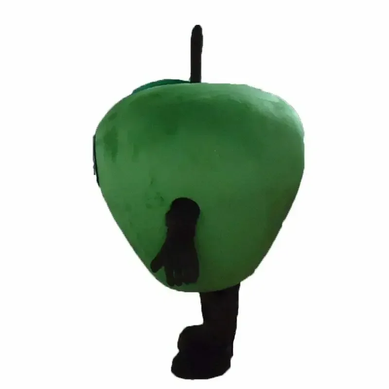 Disfraz de Mascota de manzana roja verde para adultos, disfraz de personaje de dibujos animados, disfraz de fantasía para tienda, atuendo publicitario de supermercado