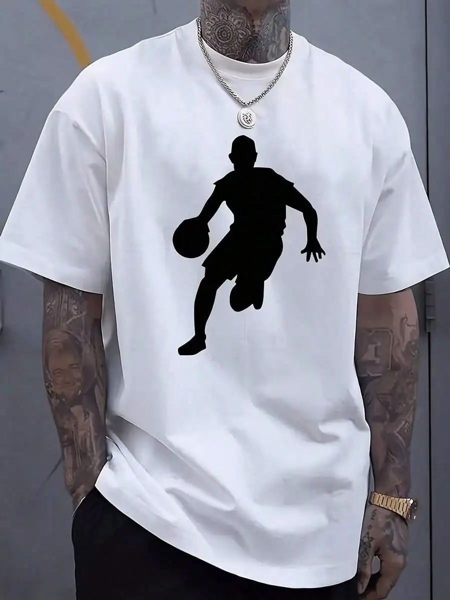 Summer Basketball T-Shirt Comfortable Sportswear