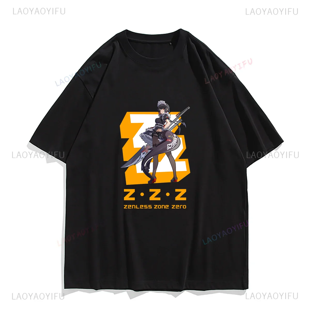 Zenless Zone Zero T Shirt Men Women Cotton Tee Victoria Housekeeping Lycaon Corin Alexandrina Ellen Print Tops Graphic T Shirt