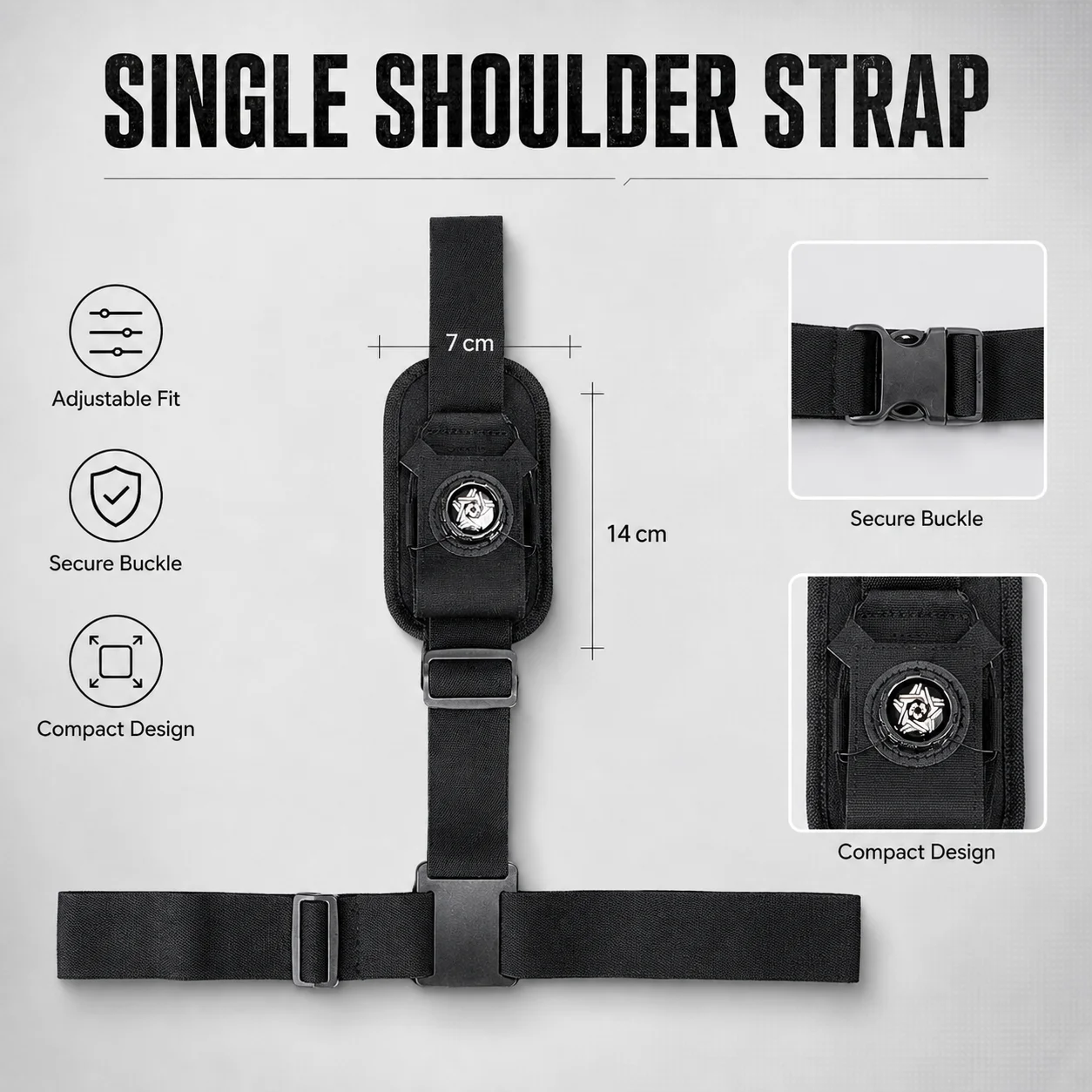 Supporto Tattico per Telecamer - Action Camera Chest Strap Harness Mount recensione e prezzo