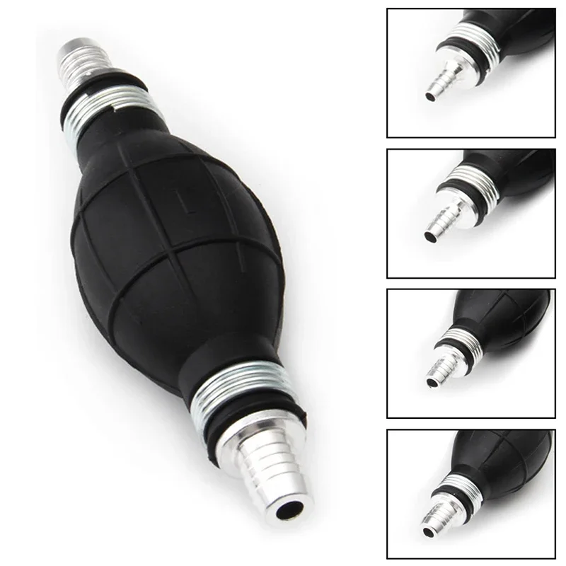 6/8/10/12mm Universal Rubber Manual Liquid Oil Transfer Pump Petrol Diesel Hand Primer Bulb Fuel Pump for Car Marine Outboard