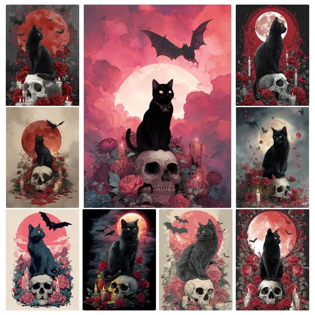quebra-cabecas-de-gato-preto-quebra-cabecas-diy-para-adultos-jogos-divertidos-para-a-familia-brinquedos-educativos-presentes-criativos-para-adolescentes-e-adultos