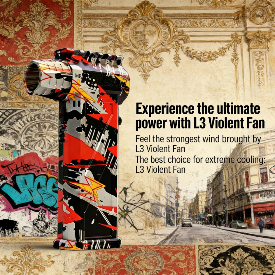 

Бесщеточный вакуумный вентилятор L3 серебристо-черно-красный, 300 000 об/мин, скорость ветра 75 м/с, турбовоздуходувка + пистолет для мойки автомобилей + распылитель для снега