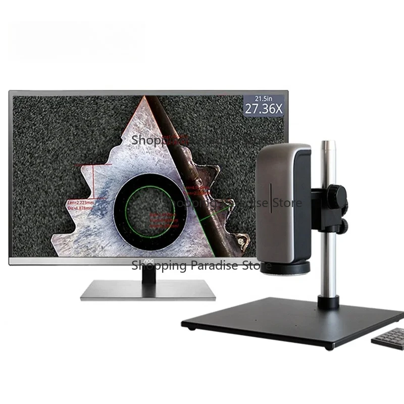 5AF Monocular Autofocus Stereo Video Microscope Integrated with Measurement Function for Precision Science & Education