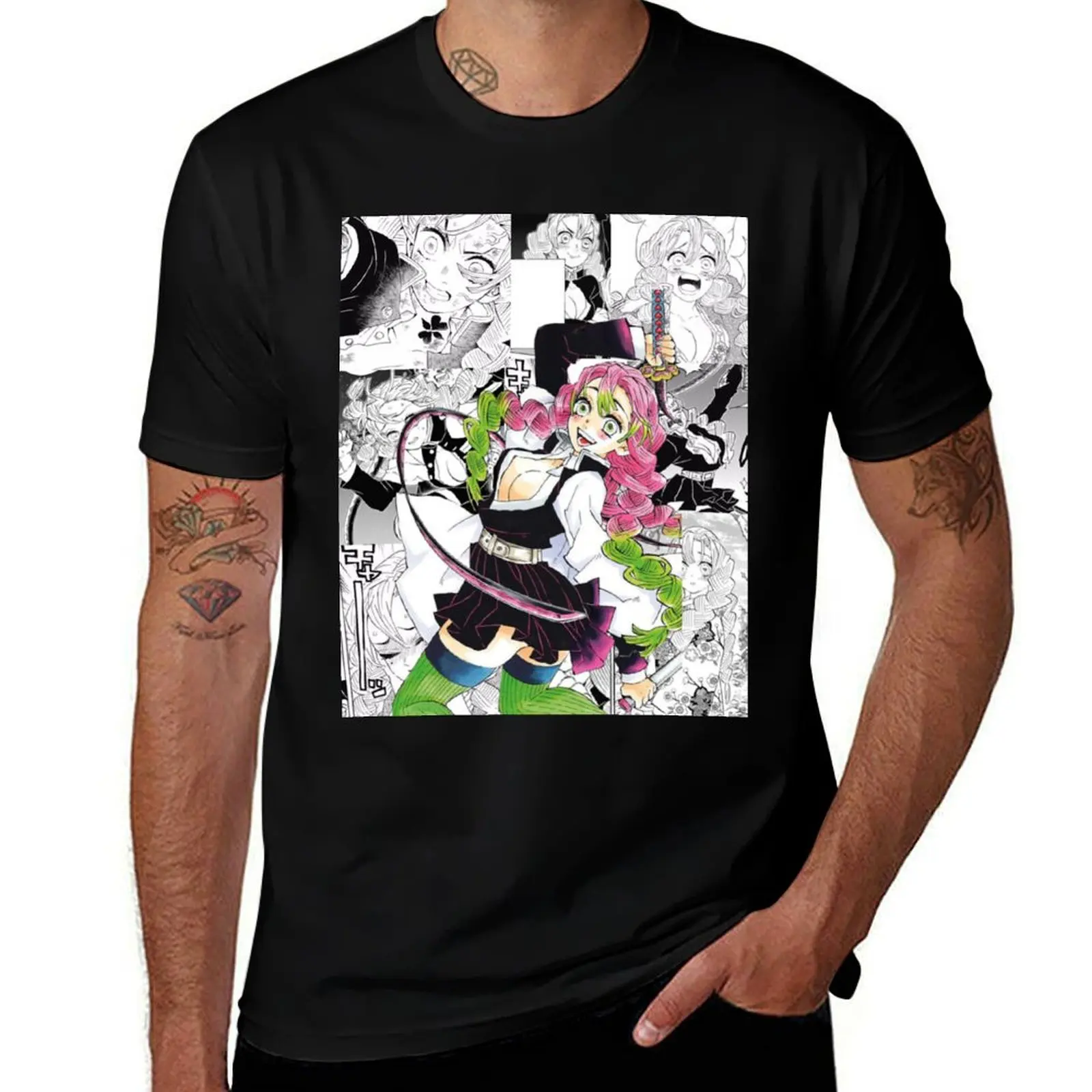 

Love breathing Collage T-Shirt t shirts cotton 100% man t shirt luxury T-Shirt