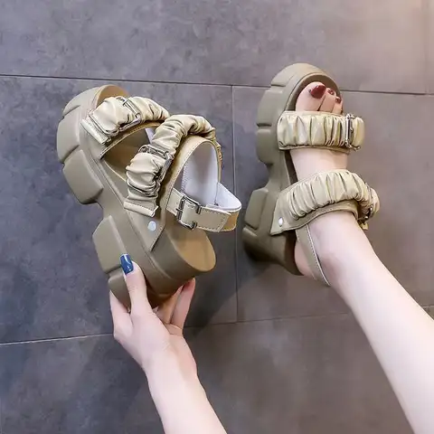 6 best sales चंकी प्लेटफ़ॉर्म सैंडल - №4