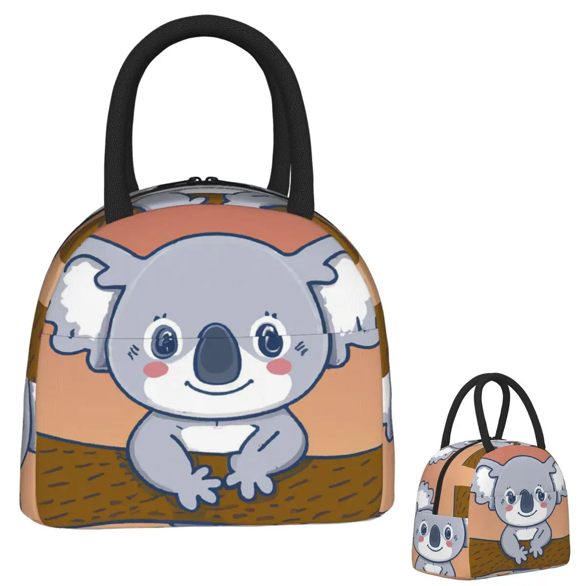 

Kawaii мультфильм коала милая изолированная сумка для обеда для женщин и детей герметичные коробки для еды термобокс для обеда сумка