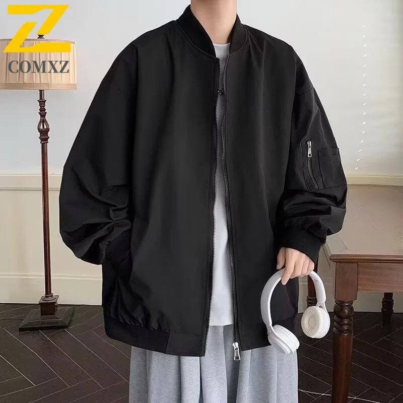 

Men's Classic Jacket Golf Business Casual Lightweight Sports Soft Shell Coat Windbreaker Outdoor Travel Slim Fit Autumn Coats