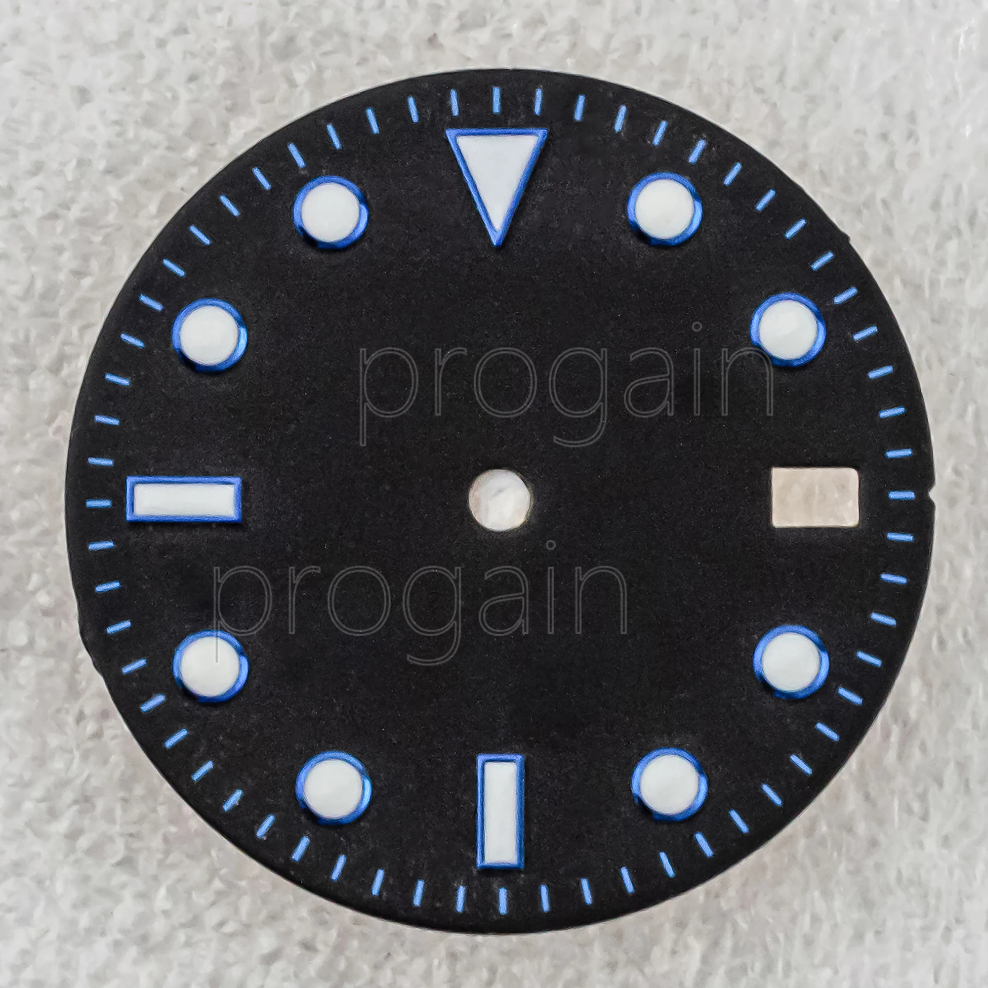 NH35 Watch Dial 28.5mm Modified Dial Green Luminous Watch Face Modified Watch Accessories for NH35 NH36 Movements Datejust Parts