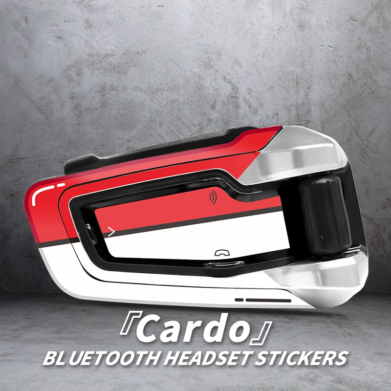 

Used For Cardo Generation Motorcycle Bluetooth Headset motorcycle stickers Enhance headset aesthetics make it stand out