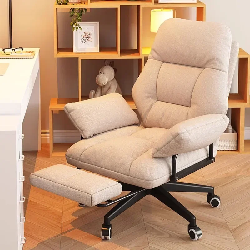 

Ergonomic Designer Office Chair Cushion Swivel High Back Recliner Office Chair Gaming Footrest Sillas Oficina Office Furniture