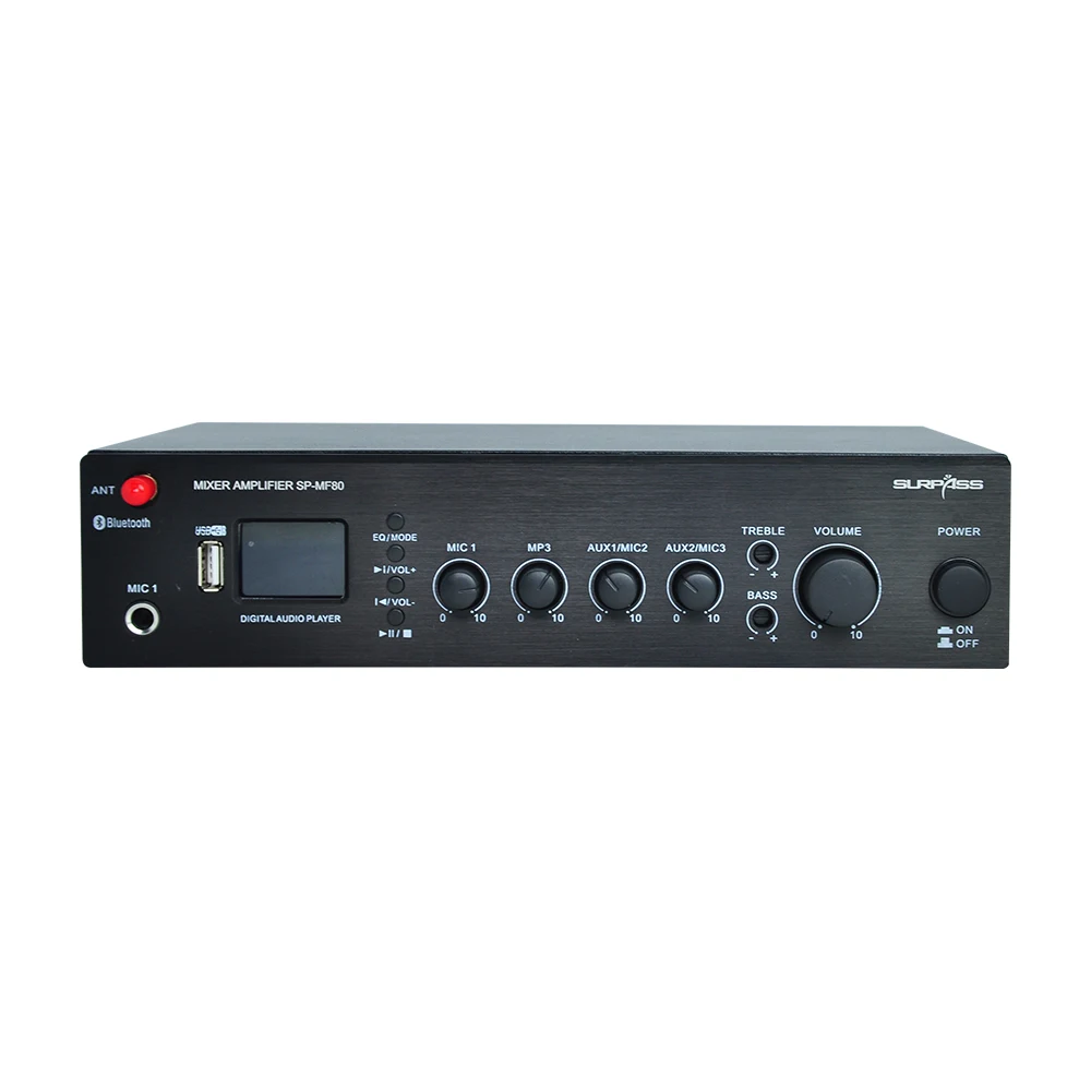 

Music Equipment Audio Mixer Power Amplifiers Public Address System Using By Blue-tooth