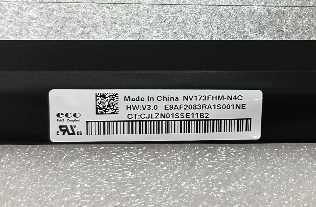 

NV173FHM-N4C IPS EDP 30 Pins 1920*1080 Laptop LCD Screen Display Panel 17.3 inch
