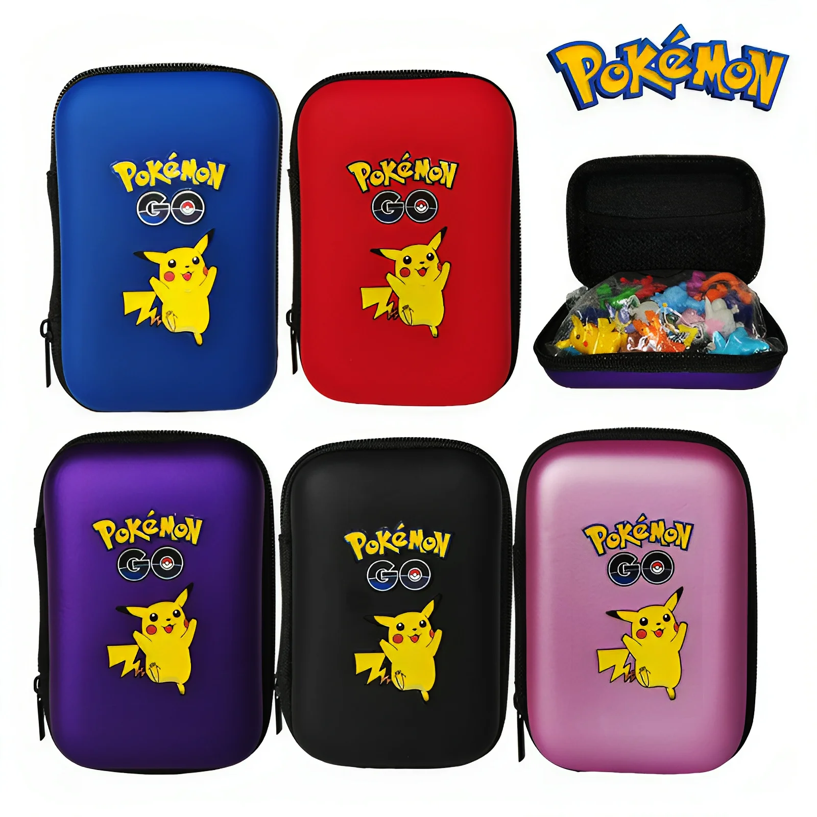 Set 24pcs/Bag Pokemon Figures Toy 2-3cm Bulk Anime Mini Doll Lot Pikachu Figurine Small Pocket Monster Birthday Gift