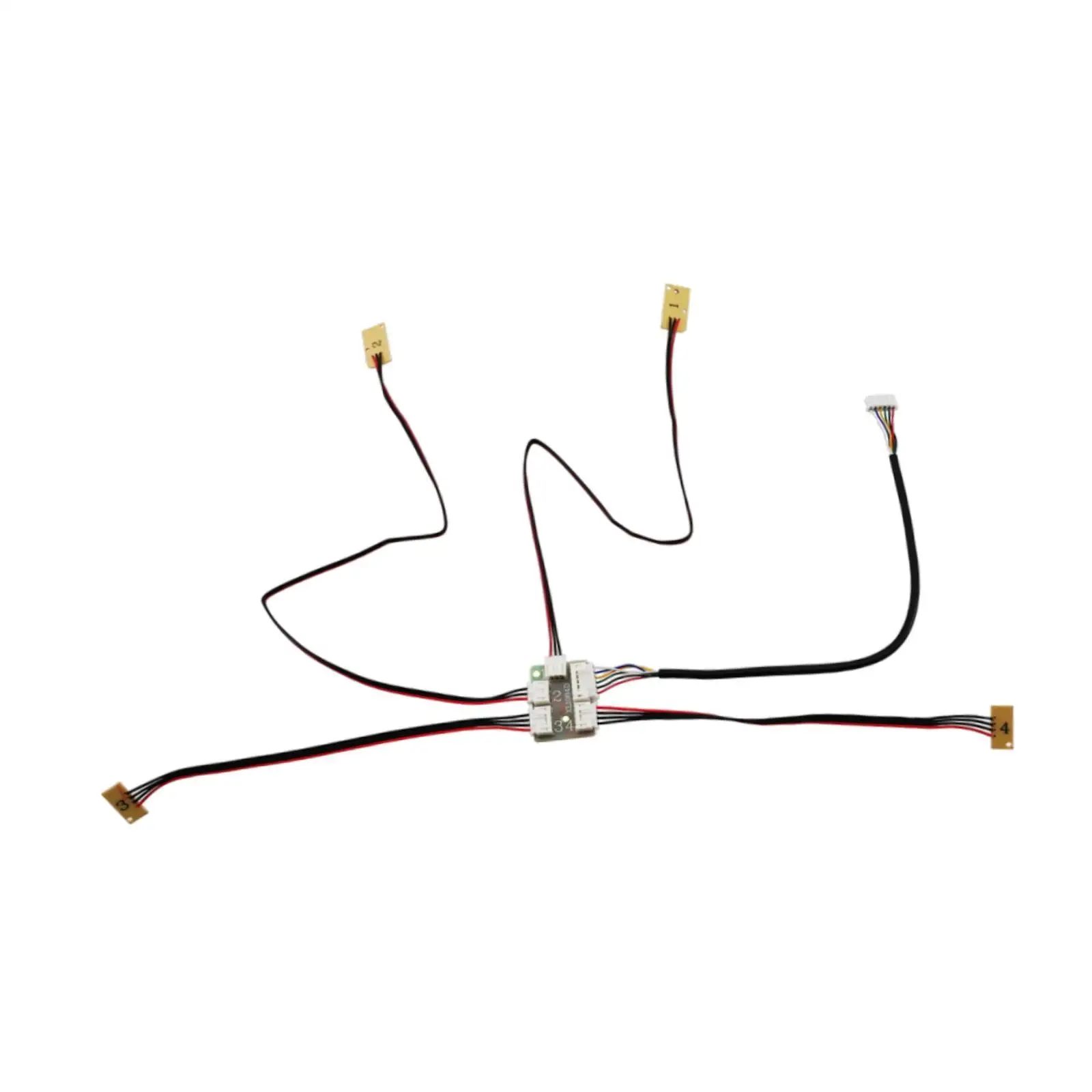 RC Car LED Light Strips DIY Headlight Brake RC Accessories for MN78 MN82 MN99S 1 12 Crawler Truck Modification
