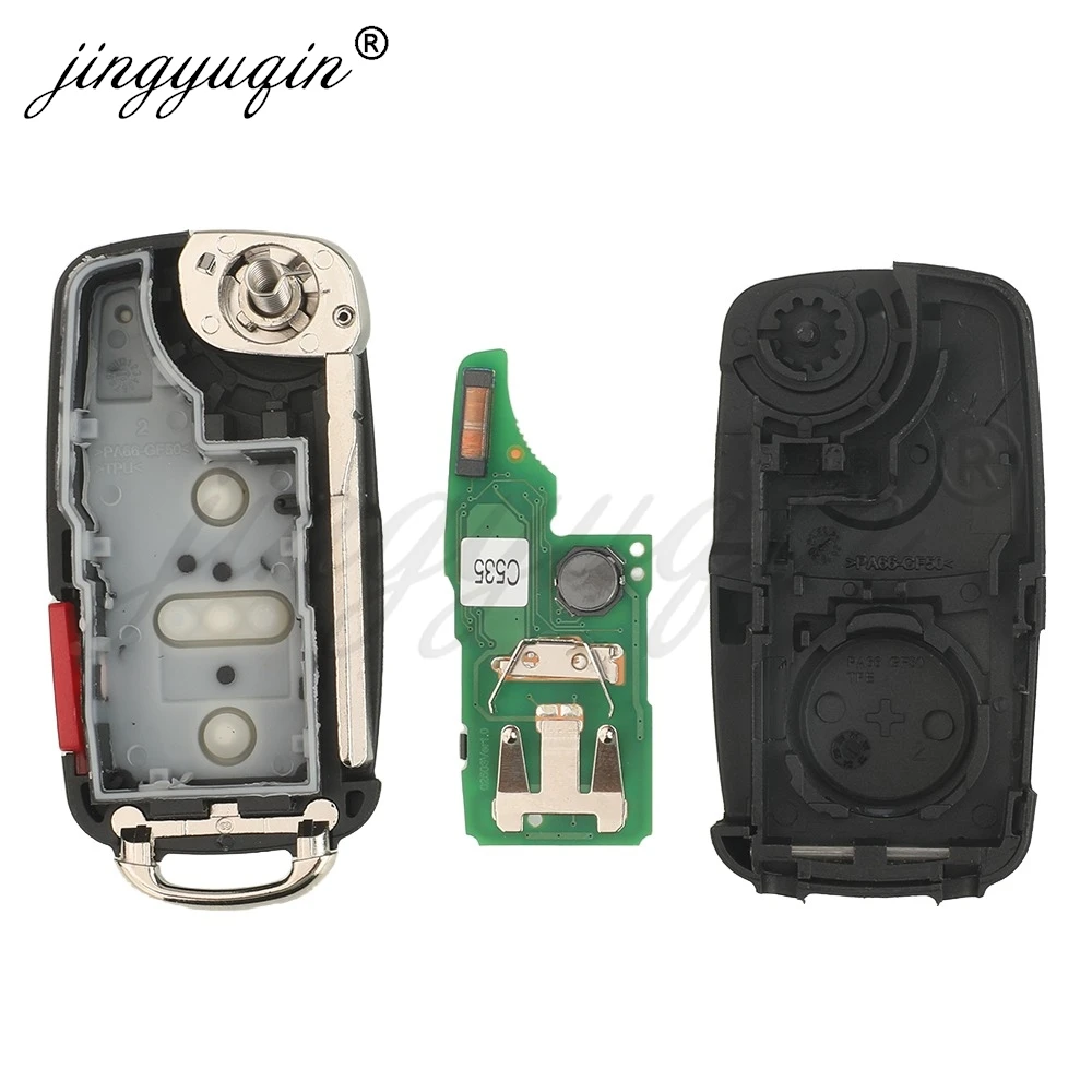 5K0837202BP/BJ llave de coche Go sin llave para VW Jetta Passat Beetle Caddy Multivan Transporter Tiguan 2016-2019 315Mhz MQB48 NBGFS93N