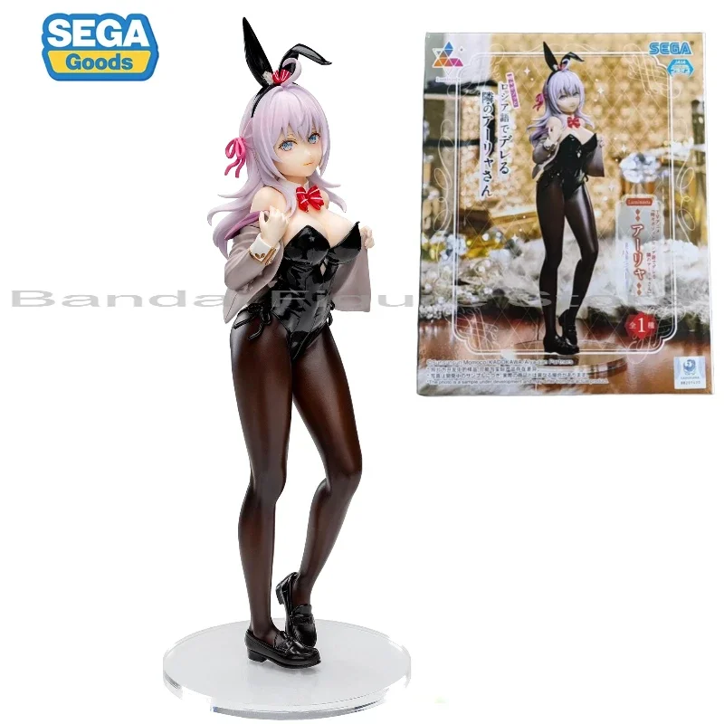 

In Stock SEGA Luminasta Alya Bunny Girl Desktop Cute Dolls Anime Action Figure Toy Gift Model Collection