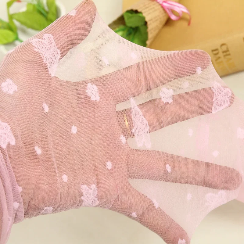 Lolita JK Calcetines de seda largos hasta la rodilla para niños y niñas - imagen 5
