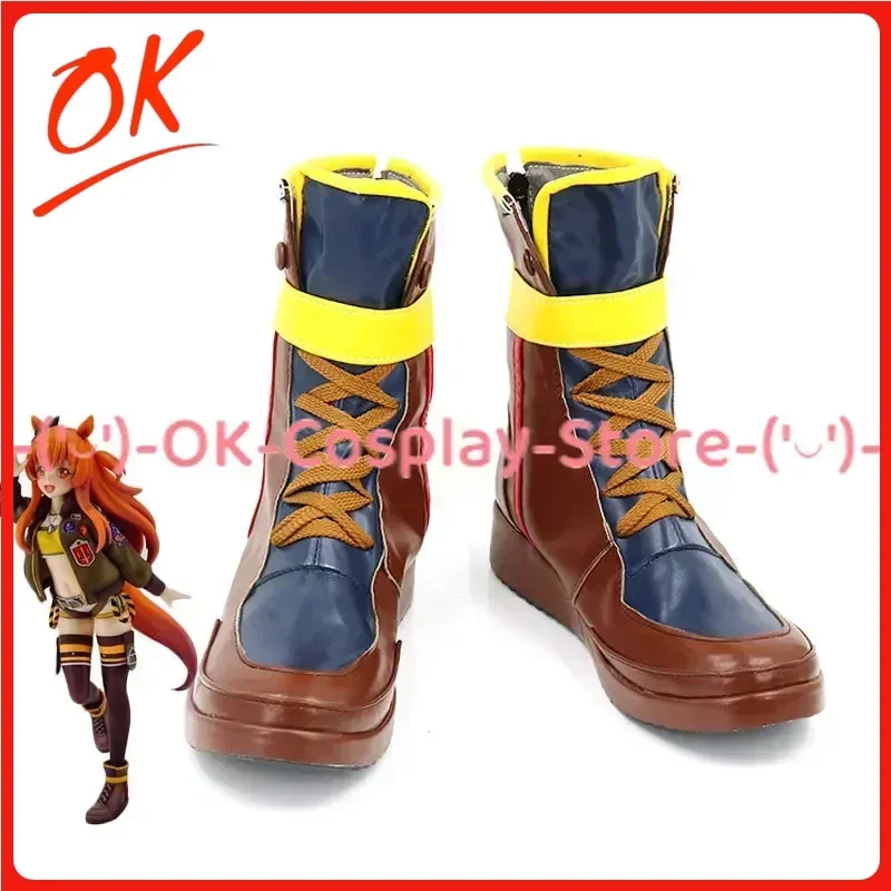 

[На заказ] Pretty Derby Mayano Top Gun обувь для косплея аниме игра костюм для ролевых игр реквизит Хэллоуин карнавальная вечеринка ботинки из искусственной кожи