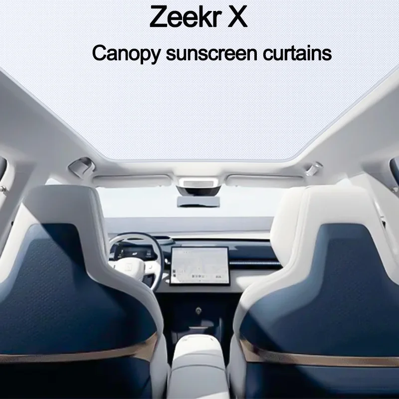 

For Zeekr X 2023 Car Reflective Windshield Window Sun Shade Visor Shield Cover Sunshield Sunscreen Curtain