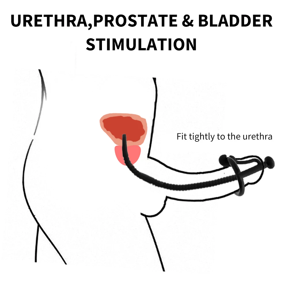 Силиконовый полый уретральный катетер, расширитель, раздражение глаз лошади, секс-игрушка для взрослых, мужская пробка для пениса для геев, вставка уретрального катетера