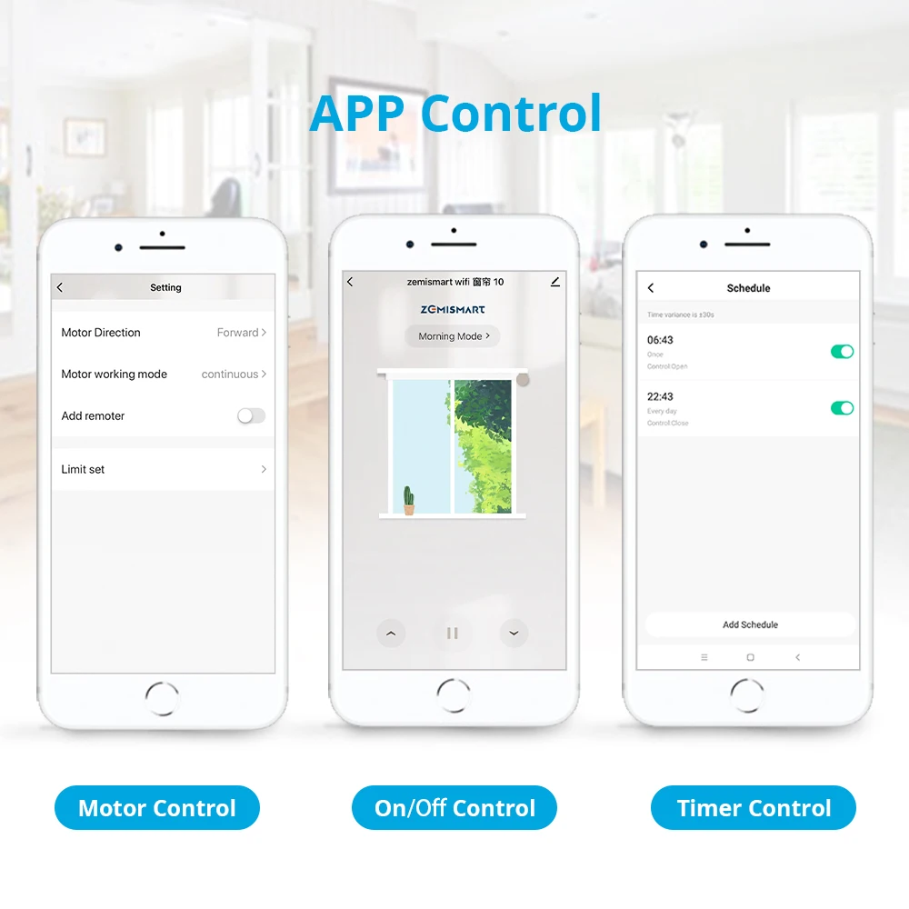 Zemismart-motor de persiana elétrica, motor compatível com zigbee, dongle usb, recarregável, cortina inteligente motorizada, controle rf, tuya, alexa, google home