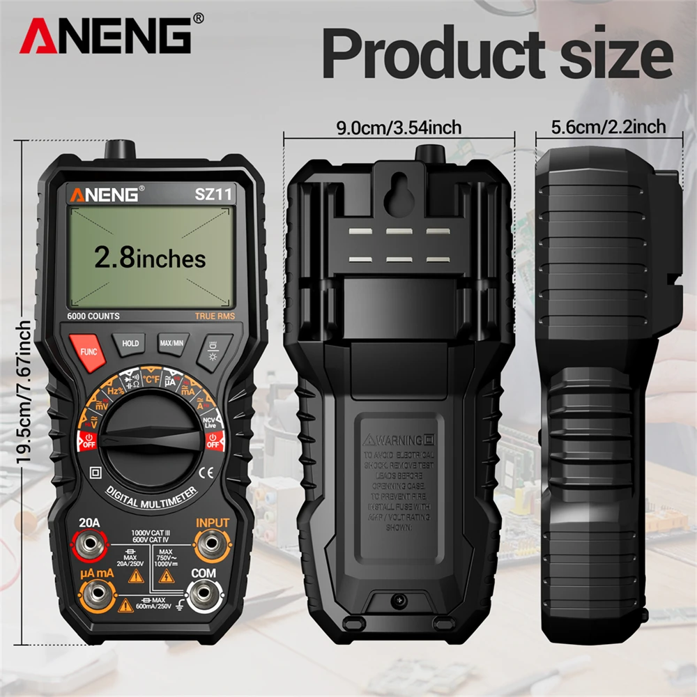 Aneng SZ11 Portable…
