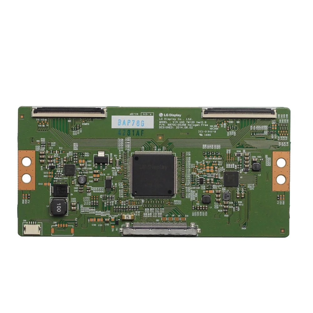 Original logic board V15 UHD TM120 VER0.9 6870C-0535B 6870C-0535C T-CON for: 43inch 49inch 55inch TV