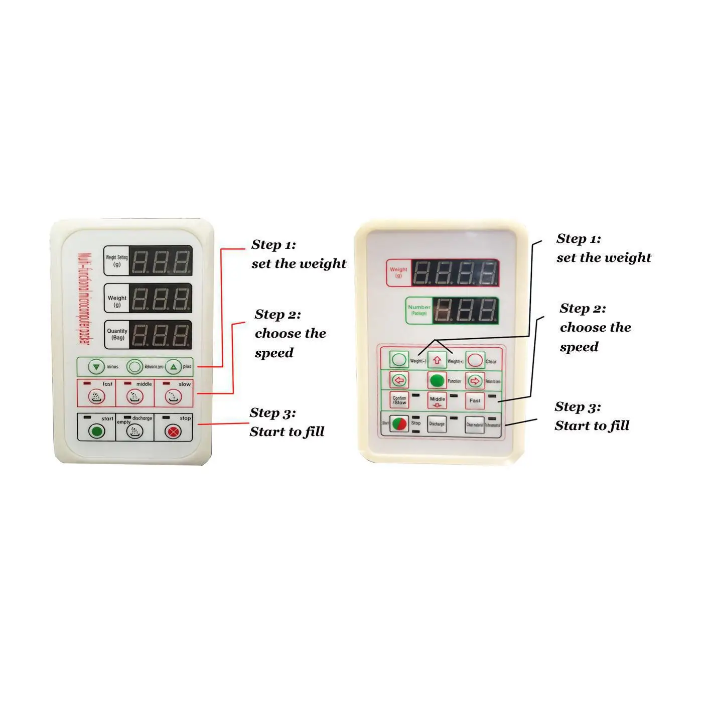 

Control Panel For Racking Machine Tea Leaf Filler Powder Weighing And Filling Machine Mother Board Lcd Screen 3lines 2 Lines