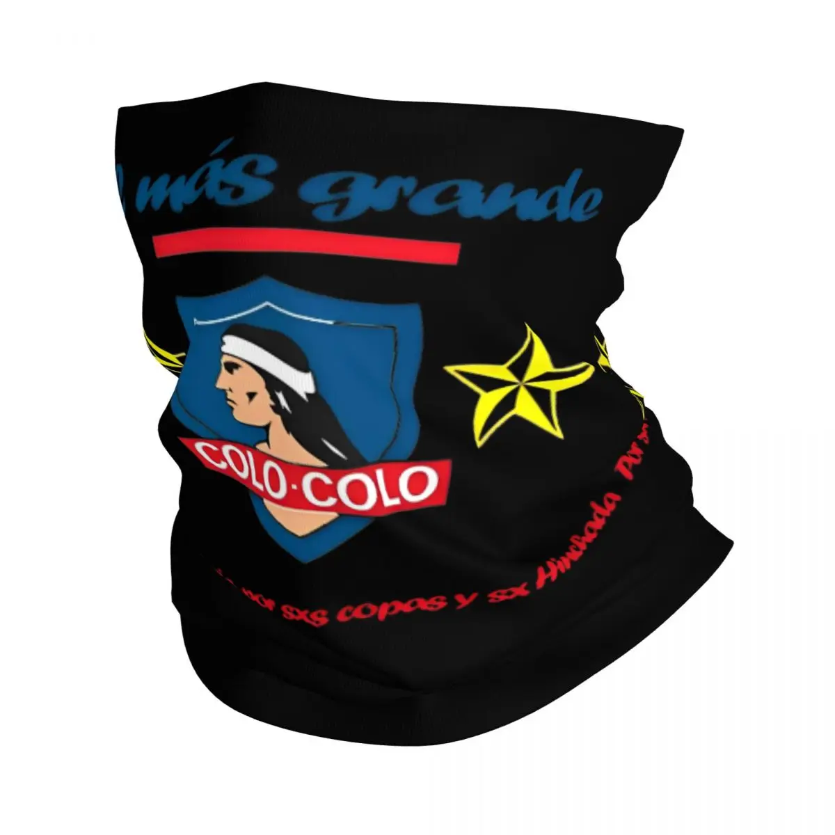 Men Social Y Deportivo Colo Football Soccer Player Bandana   Neck Cover Face Scarf Warm Headwear For Outdoor Sports Windproof