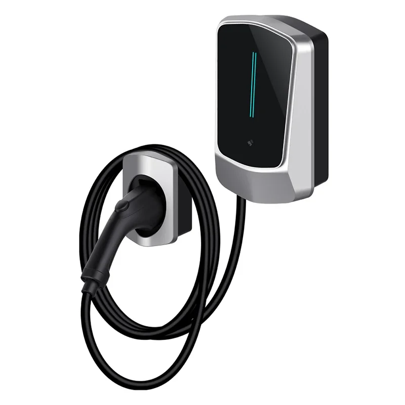 Custom Wall-mounted Electric Car Charger 7KW 32a High Durable Electric Car Charging Station Portable Electric Car Charger