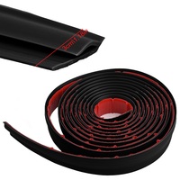 TPE Seamless Carpet Edge Strip Dark Grey/Light Grey/Brown/Black Safe 6M Floor Transition Strip For 10mm Thickness Carpet
