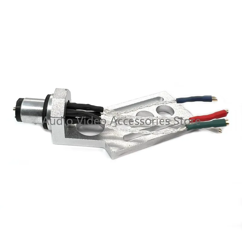 Cartridge Stylus Straight Arm Oblique Angle Headshell Sterling Pure Silver Wire For Turntable LP Vinyl Record Player Accessory