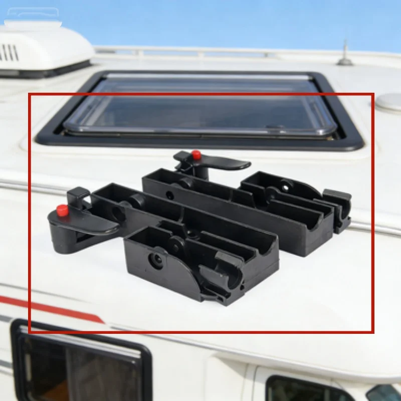 

Пара ручек замка подъема люка на крыше автофургона, стабильный ограничитель стабилизатора поворота для Dometic Seitz Heki, аксессуары для замка окна на крыше автофургона