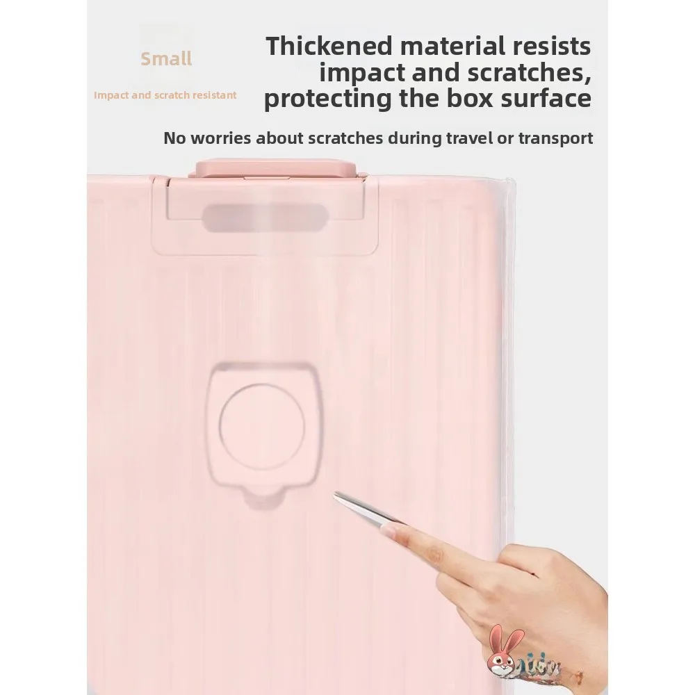 Thickened Dustproof Cover for Luggage Transparent Waterproof And Wear-resistant Travel Suitcase Protection Outer 