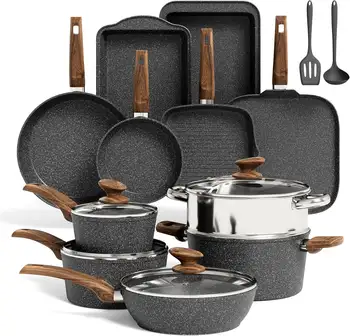 12 best sales Conjunto de utensílios de cozinha em granito - №11