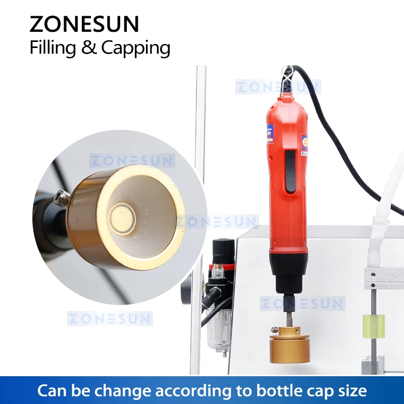 ZONESUN Spout Pouch Filling and Capping Machine Semi Automatic Stand Up Bag Doypack Packing Equipment ZS-ASP4