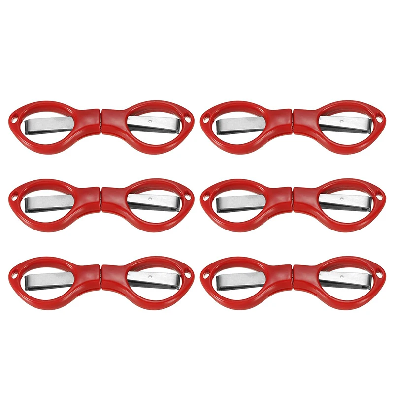 1-10Pcs Small Folding Scissors Stainless Steel Stretch Travelling Cutting Tools Multi-purpose Mini Craft Scissors